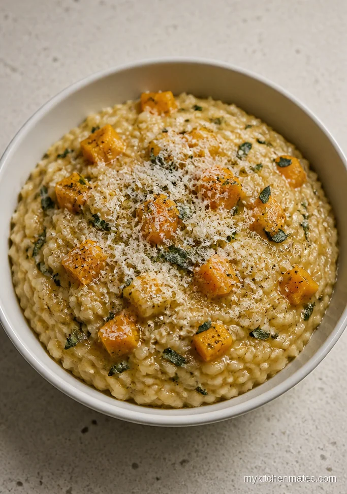 Butternut Squash and Sage Risotto