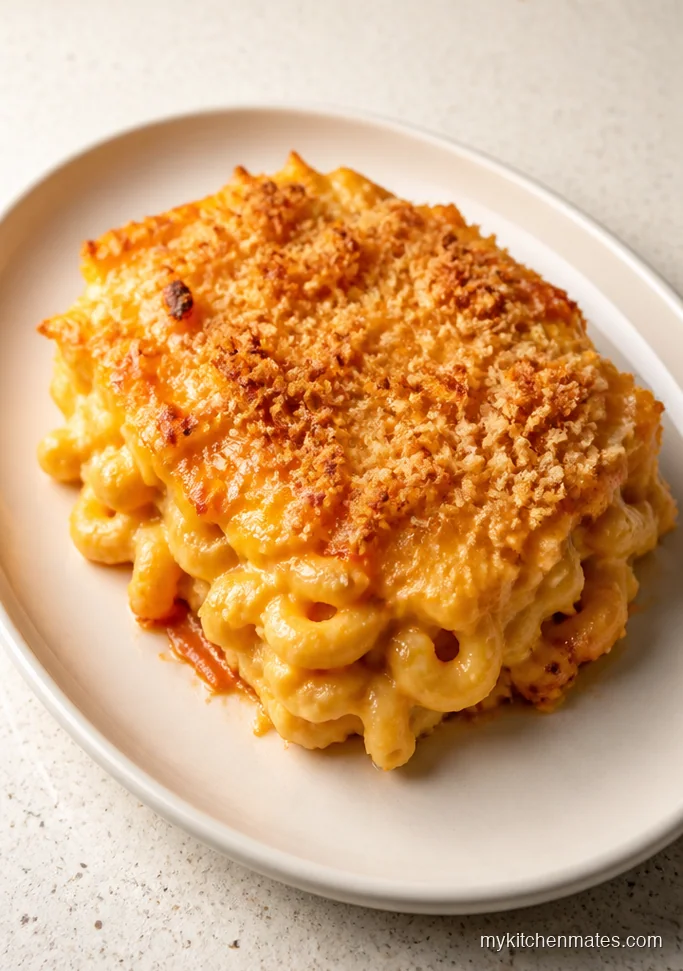 Butternut Squash Mac and Cheese Casserole