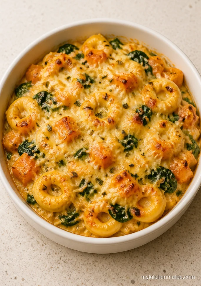 13 Fall Casserole Recipes That Make Dinner Feel Like Sunday Butternut Squash Spinach Tortellini Bake