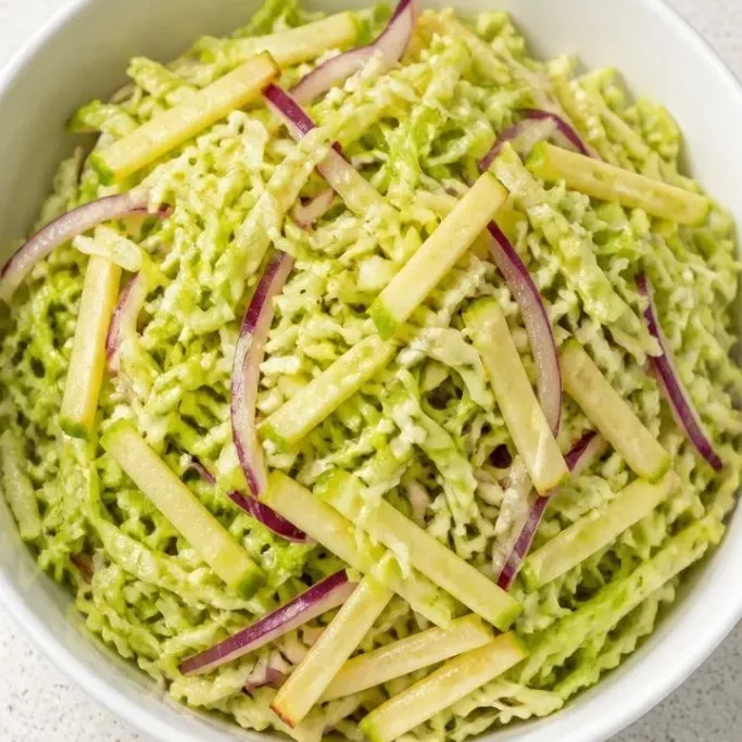 10-Minute Cabbage and Apple Slaw Cabbage and Apple Slaw