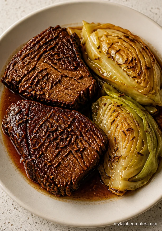Cabbage and Caraway Chuck Roast