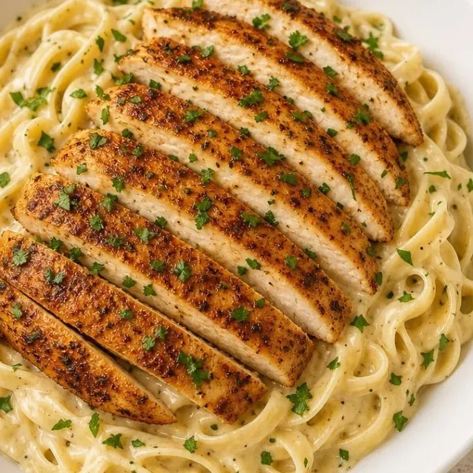 Cajun Chicken Alfredo