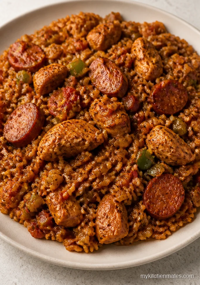 Cajun Chicken and Rice Jambalaya