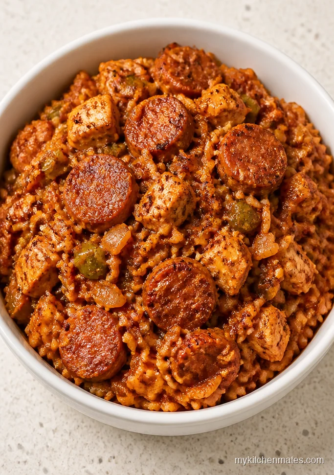 Cajun Chicken Rice Casserole