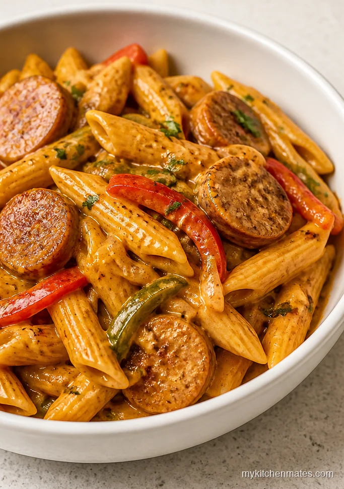 10 Crock Pot Pasta Recipes for Cozy Weeknight Dinners Cajun Chicken Sausage Pasta