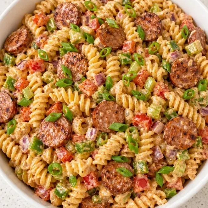 25-Minute Cajun Pasta Salad Cajun Pasta Salad