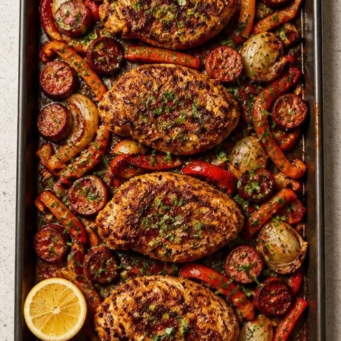 Cajun Sheet Pan Dinner