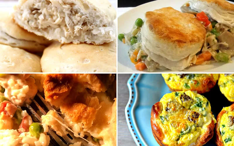 18 Hearty Dinner Ideas That Begin With Canned Biscuits canned biscuit recipes featured