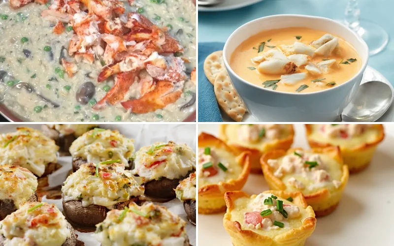 10 Gourmet Canned Crab Meat Recipes That Taste Like You Splurged canned-crab-meat-recipes collage