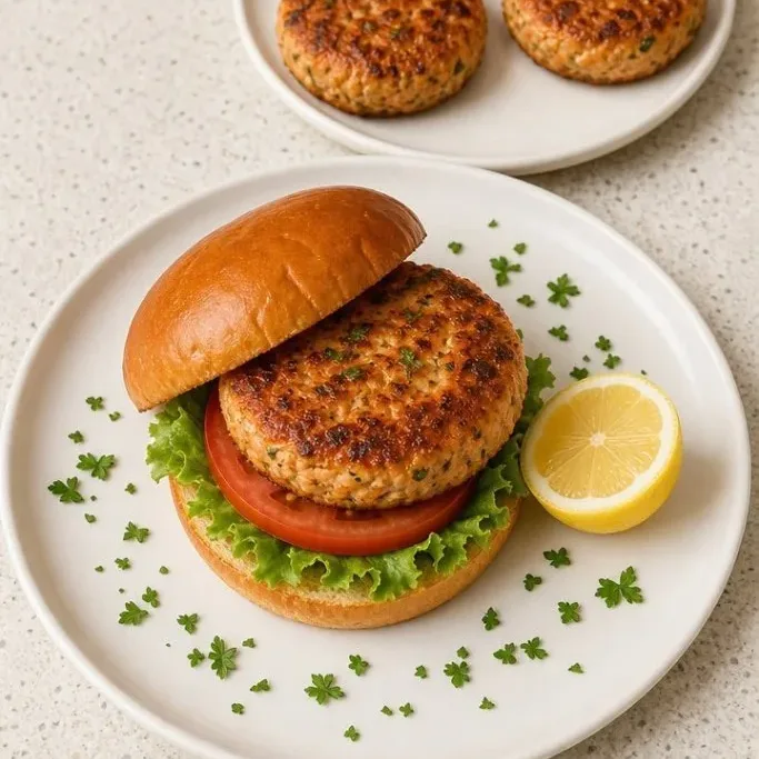Crispy, Quick Canned Salmon Burgers Canned Salmon Burgers