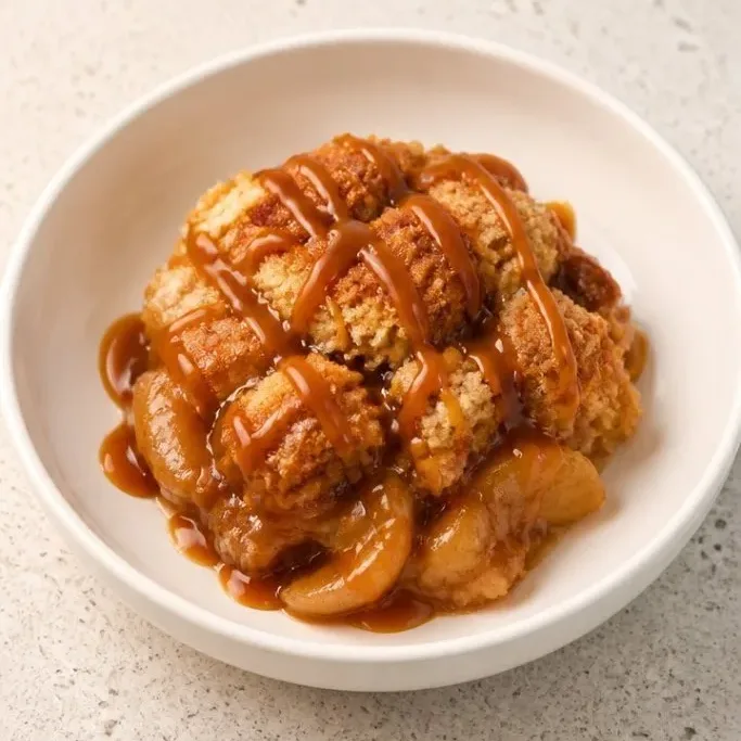 Caramel Apple Dump Cake