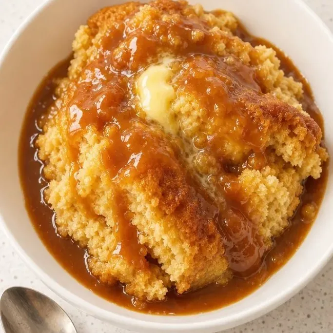 Self-Saucing Caramel Pudding Cake Caramel Pudding Cake