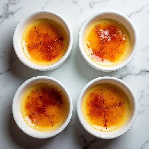 Caramelized Maple Creme Brulee