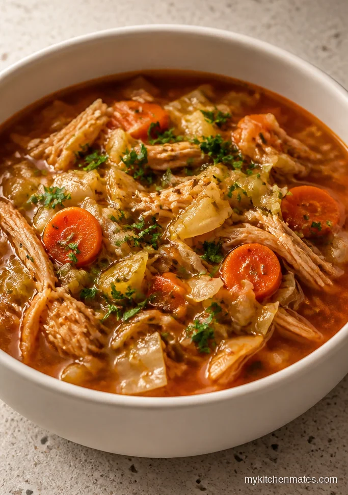 Caraway Turkey Cabbage Soup