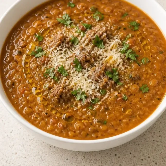 Carrabba's Sausage And Lentil Soup