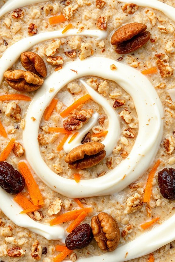 carrot cake oatmeal recipe