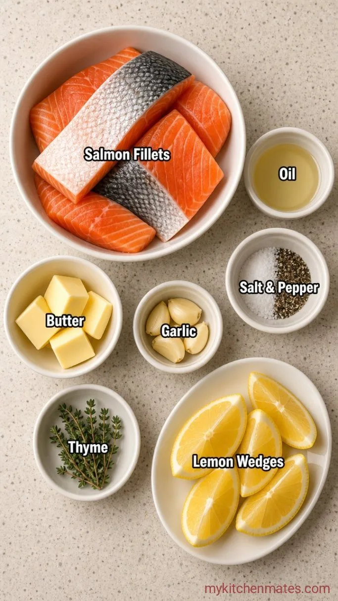 Crispy-Skin Cast Iron Salmon (20 Minutes) Ingredients