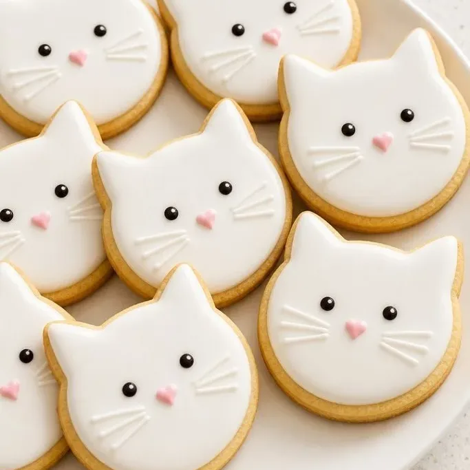 Buttery Cat Sugar Cookies That Hold Their Shape Cat Sugar Cookies