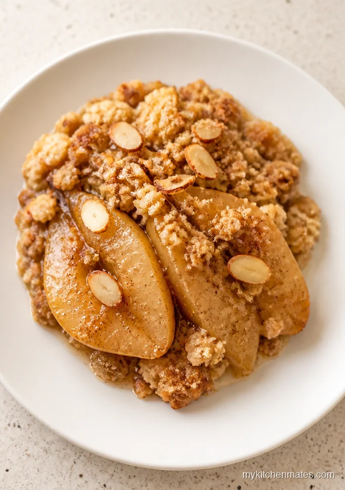 Chai Pear Dump Cake