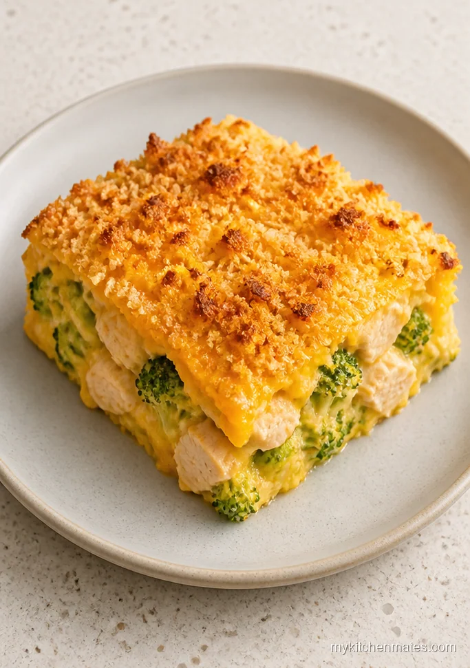 Cheddar Broccoli Chicken Bake