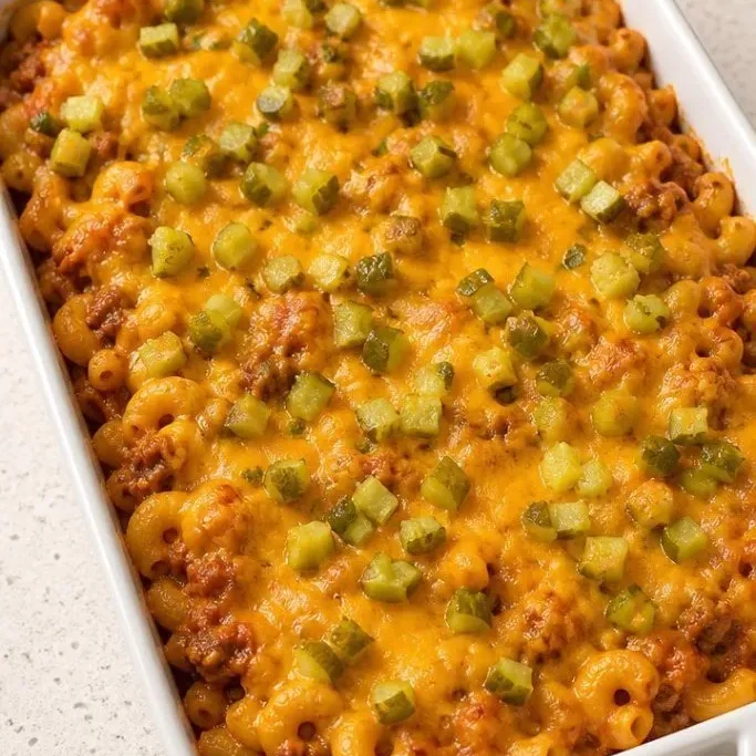 Cheese Burger Casserole