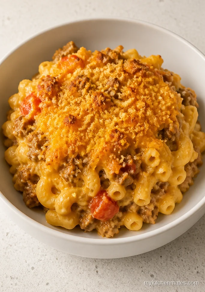 Cheeseburger Macaroni Casserole