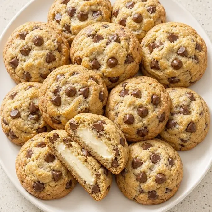 Gooey Cheesecake Stuffed Cookies Cheesecake Stuffed Cookies