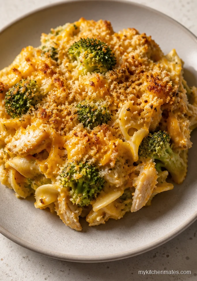 Cheesy Broccoli Chicken Casserole