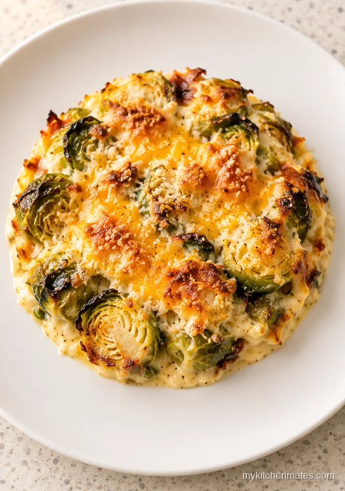 10 Low Carb Thanksgiving Recipes for a Table That Still Feels Festive Cheesy Brussels Sprouts Gratin