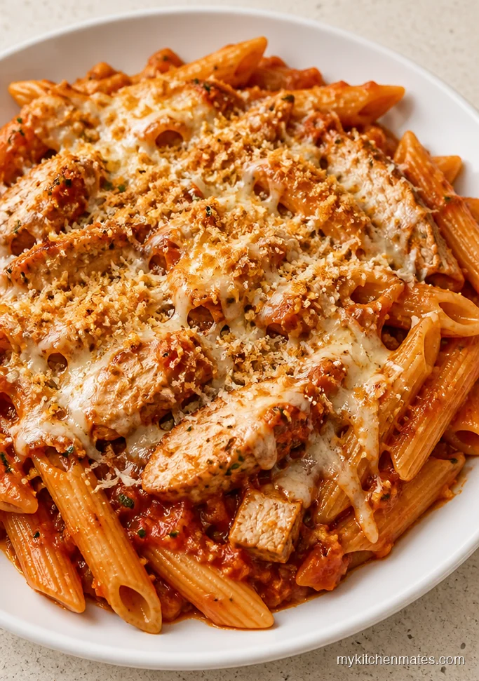Cheesy Chicken Parmesan Pasta