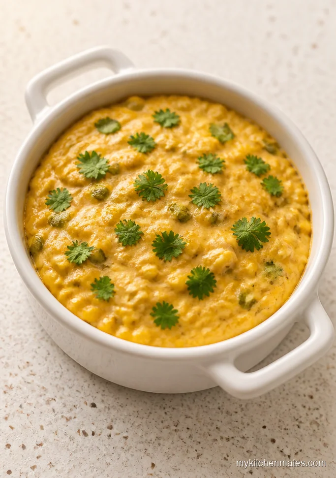 Cheesy Corn and Green Chile Dip