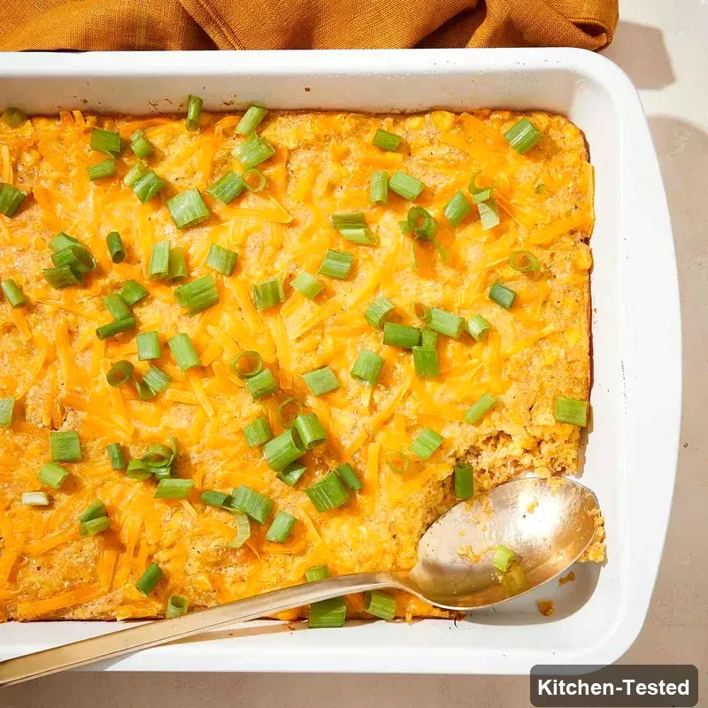 Cheesy Corn Casserole cheesy corn casserole