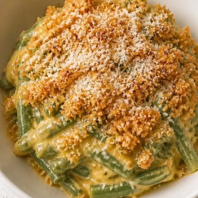 Cheesy Green Bean Casserole