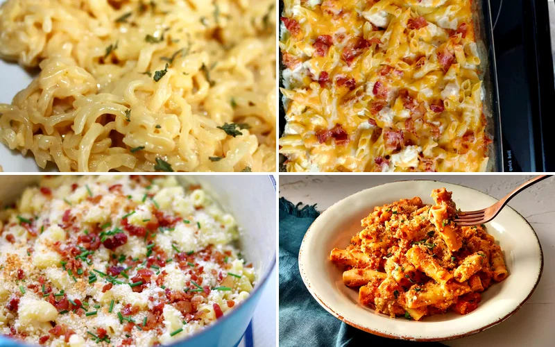 33 Comfort Pasta Dishes Loaded with Melted Cheese cheesy pasta recipes featured