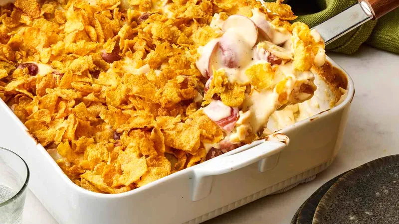 Cheesy Potato Casserole Food photo of Cheesy Potato Casserole
