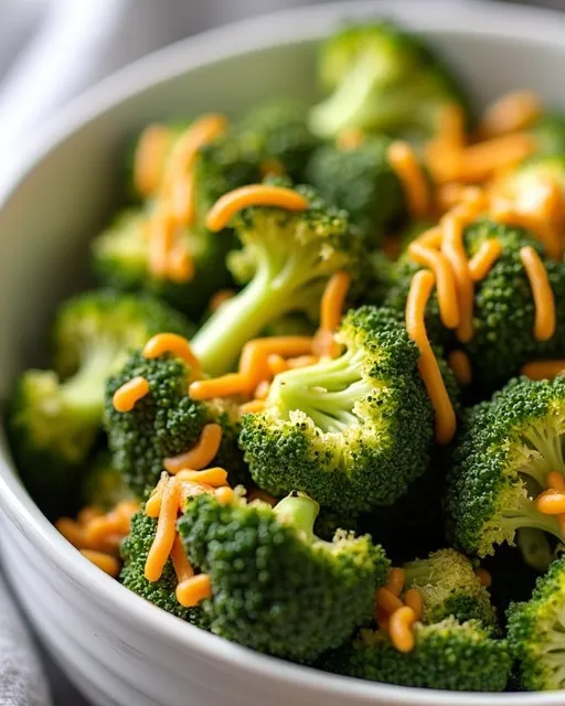 Cheesy Ranch Air Fryer Broccoli