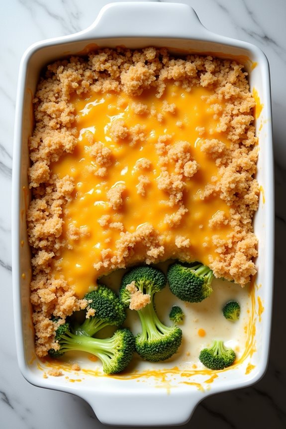 cheesy tuna broccoli casserole