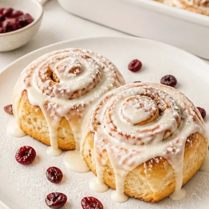 Cherry Cinnamon Rolls
