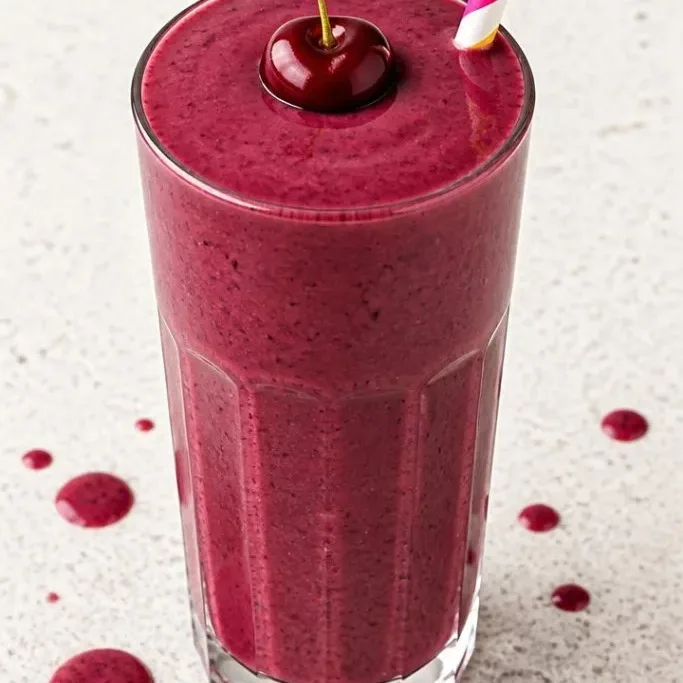 5-Minute 3-Ingredient Cherry Smoothie Cherry Smoothie Recipes