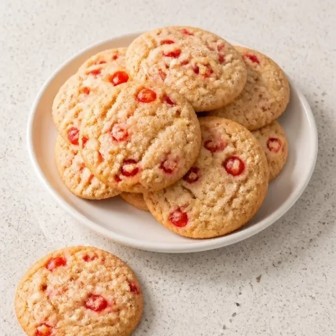 Cherry Sugar Cookies