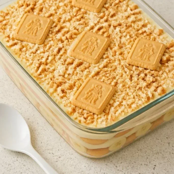 No-Bake Chessman Banana Pudding Chessman Banana Pudding