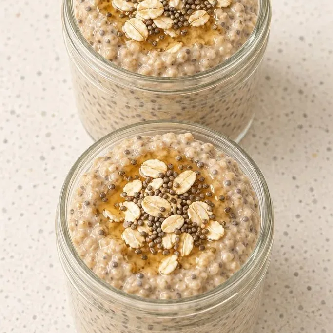 Creamy Overnight Chia Oatmeal Pudding Chia Oatmeal Pudding