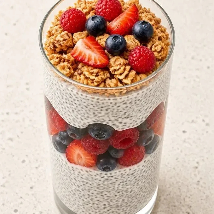 Creamy Overnight Chia Pudding Parfait Chia Pudding Parfait