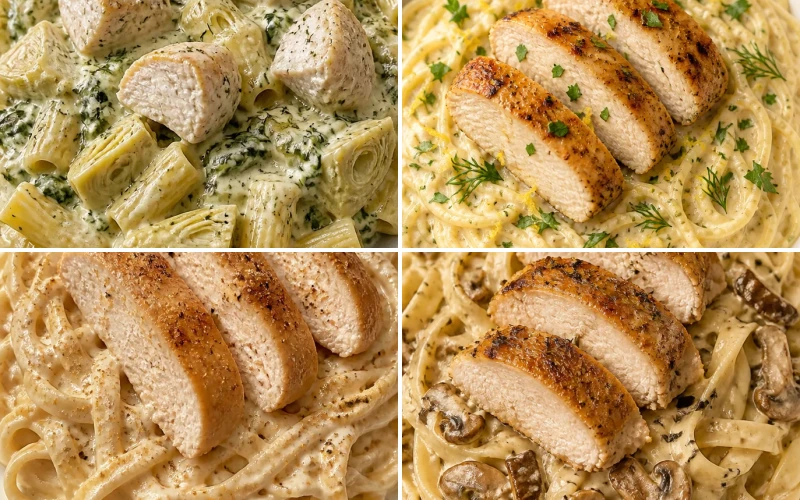 12 Chicken Alfredo Crockpot Recipes That Cook While You Rest
