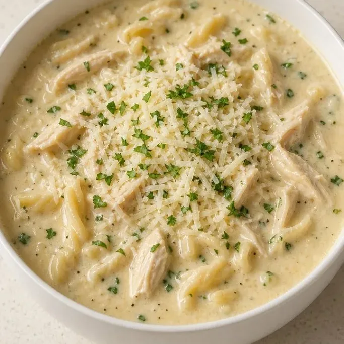 Chicken Alfredo Soup