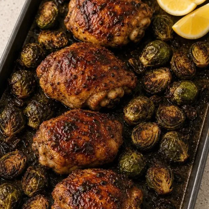 Chicken And Brussel Sprouts