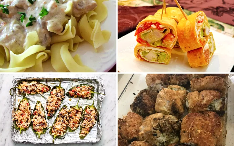25 Top Chicken and Cream Cheese Recipe Ideas chicken and cream cheese recipes featured