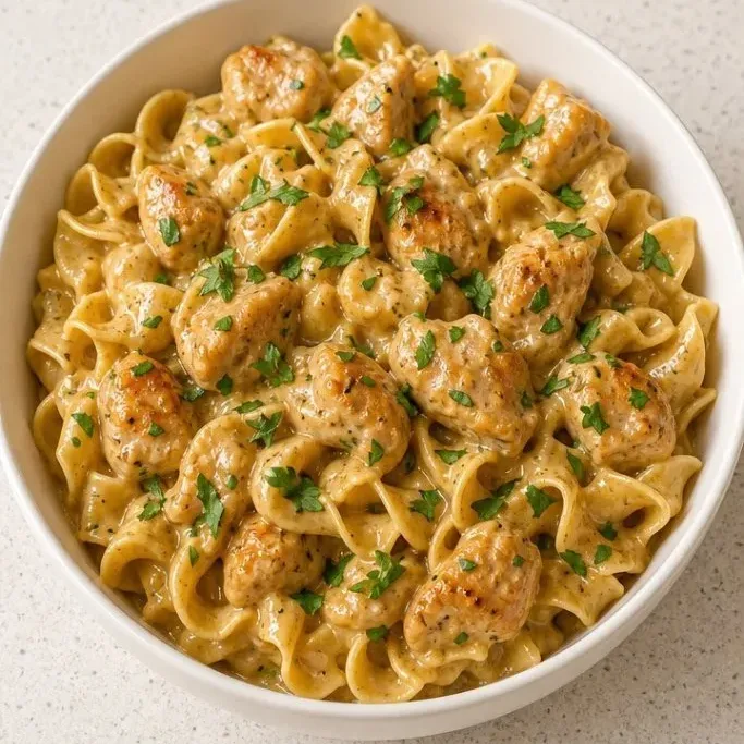 Chicken and Noodles Stovetop