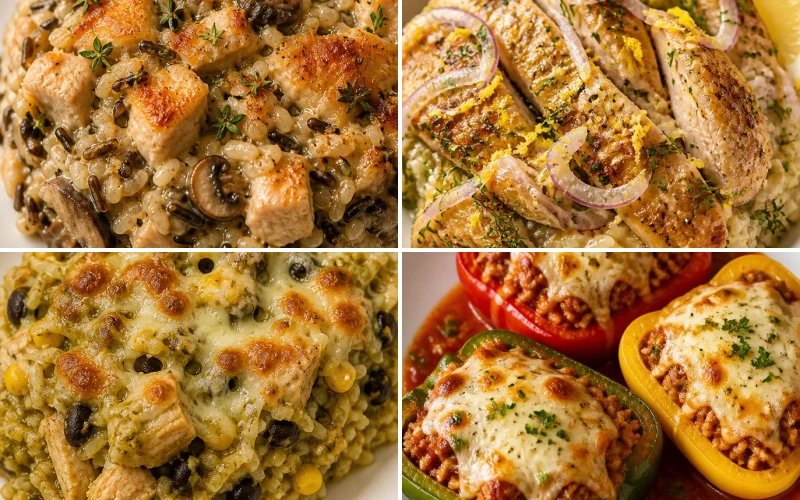 12 Baked Chicken and Rice Casserole Recipes for Busy Weeknights 12 Baked Chicken and Rice Casserole Recipes for Busy Weeknights