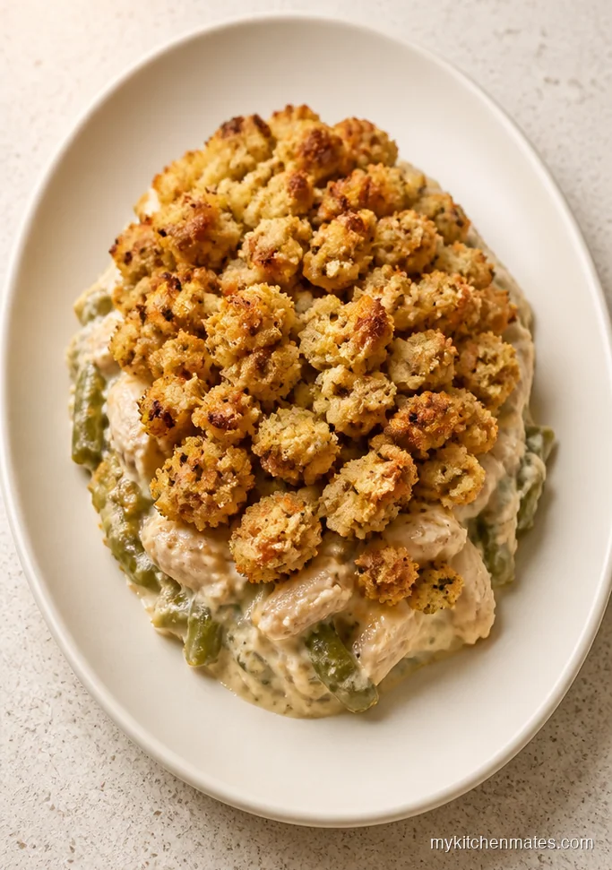 Chicken and Stuffing Casserole